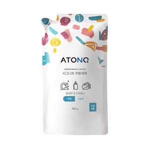 아토앤오투 시그니처 주방세제 무향 리필형 480g 냄새제거