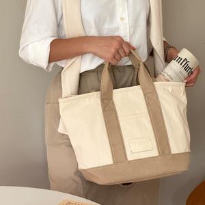 클로이 무광 나일론 데님 캔버스 경량 기저귀 가방