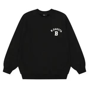 [소이] HC22 폴리벨로아본딩맨투맨티 남아 겨울용 블랙 벨로아 본딩 박스핏 스판  (S28413295)