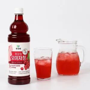 [자연초] 청강원 오미자청 900ml x 1병