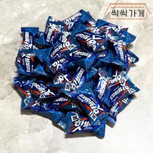 [씩씩가게] 핫브레이크미니 대용량 아몬드 초코바 간식, 50개