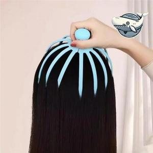 [셀러허브]헤드안마기 마사지기 문어발지압 롤러 릴렉스 (3iBQ0) (S31466781)