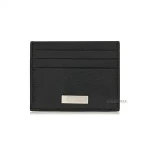 [라벨루쏘] [페라가모] 남성 로고 플라크 카드지갑 66 1201 NERO 0766003