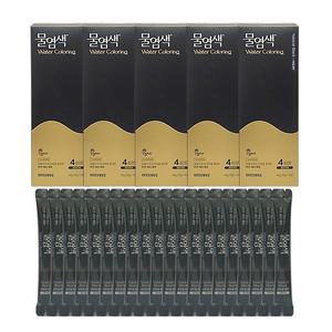 씨드비 물염색 시즌2 프리미엄 새치 커버 염색약 내추럴 블랙 20회분