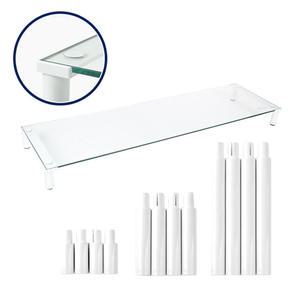 YN-KH76CW 높이조절 듀얼 모니터 받침대 노턱 76cm WH