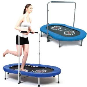 KS 2명이 동시에 사용 가능한 2인용(타원형) 트램폴린/트램펄린/놀이/트렘폴린/트램플린/트럼플린/트렘펄린