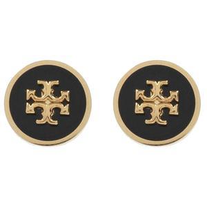 25SS 키라 에나멜 로고 이어링 골드블랙 90547 720