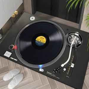 옛날전축 감성 레트로 옛날전축 발매트 카세트테이프 1pcs