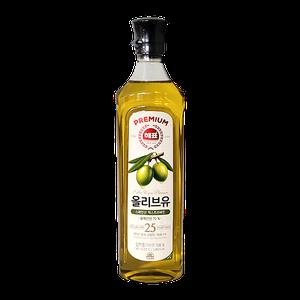 사조대림 해표 압착 프리미엄 올리브유 900ml x 1개