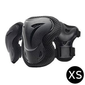 [RGL55N02]펭귄 인라인보호대 P55 블랙 XS 아동보호대