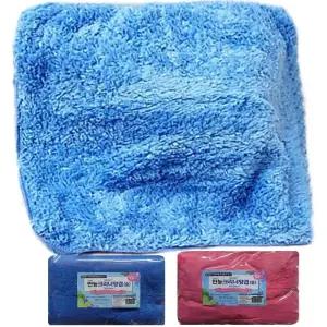 극세사 양겹 크리너 20x30cm 세차 걸레 청소 용품/손걸레/블루/극세사타올/극세사손걸레/만능크리너