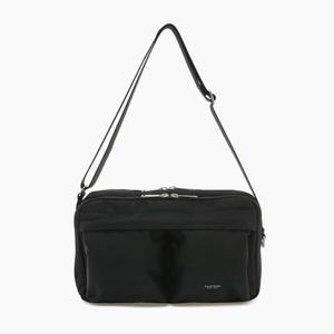 [질스튜어트ACC] [EVAN]에반 블랙 투포켓 나일론 크로스백 JUBA5E500BK