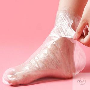 자스민스토어 위생비닐양말 100pcs 발팩 발각질제거용품 일회용비닐덧신 발커버 남성풋커버