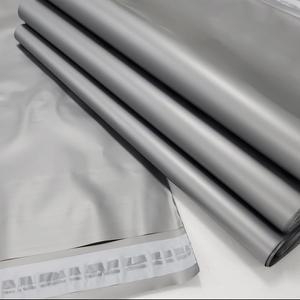 HDPE 택배봉투 쇼핑몰 포장지 포장 의류 비닐 접착 은색 30x43+4 100매