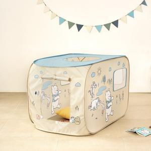 [디즈니x 키즈 팝업 텐트 랏소베어 푸피크닉) 유아 어린이 장난감 놀이공간 텐트