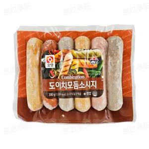 ~유통기한(25.12.26) 행사~ 사조오양 도이치모듬소시지 390g
