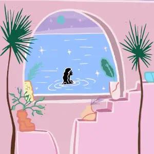 하모니아트 DIY 유화그리기 세트 40x50 꿈속의 그녀/장식용/홈데코/피포페인팅/키트/입문용/초급자용/그림