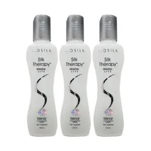 실크테라피 오리지널 라이트 에센스 로즈향 130ml 3개 Ss