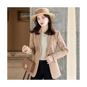 EAMT 여자 가을 코트 홍콩 미니 봄 슬림 스타일 재킷 정장 브리티시 캐주얼 EUNG3