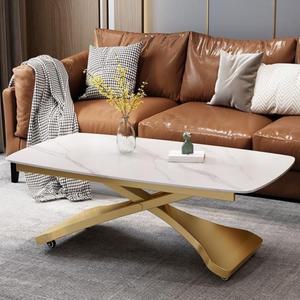 럭셔리 리프트업테이블 가정용 식탁 모던 라이트 커피 거실 사이드 책상