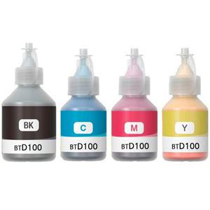 브라더잉크 BTD100 호환 잉크세트 DCP-T236 DCP-T436W DCP-T536DW DCP-T730DW DCP-T830 T930dw T730dw T536dw 리필 BTD100세트
