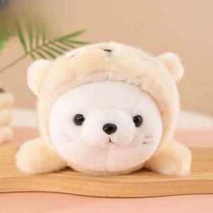 하프물범인형 물개 모찌 물범 애착인형 베개 귀여운 물범인형 봉제 대형 생일 수면