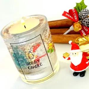 12월크리스마스 젤양초만들기세트 투명캔들DIY 겨울만들기수업 1인세트