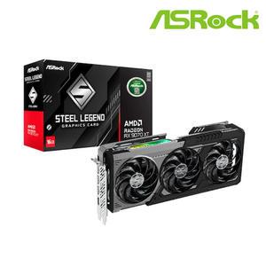 ASRock 라데온 RX 9070 XT 스틸레전드 DARK D6 16GB 대원씨티에스 그래픽카드 VGA