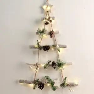 벽걸이형 나무 모빌장식 크리스마스가랜드 크리스마스트리가랜드