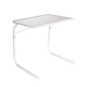 IH503 Coms 이동식 간이 테이블 사이드 책상 스탠드 1인가구 침대 소파 독서대 베드트레이 높이 각도조절