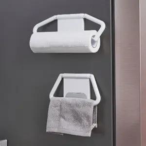 냉장고 부착 자석 키친타올 걸이 다용도 홀더/가정/카페/주방/욕실/행거/간편/무타공/행주/수건/타월/휴지