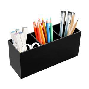 아크릴 데스크탑 다용도 수납 꽂이함 정리함 블랙