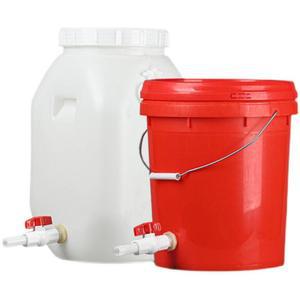 수도꼭지 양동이 캠핑 배수 식수 바께스 5M 10L 스텐 원형 플라스틱 20L 야외