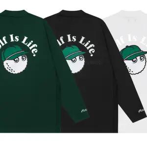 말본골프 남성골프웨어 컴프레션 모크넥 이너웨어 긴팔티셔츠