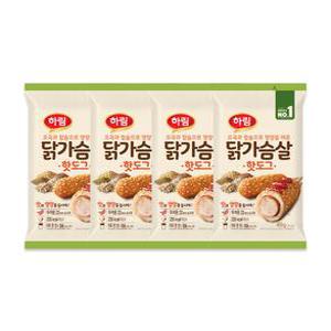 하림 닭가슴살 핫도그450g 4개 (총20봉)