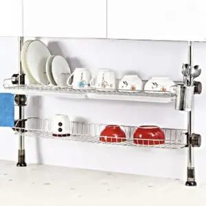 건조대 선반 식기 싱크대 80cm 정리대 부착식 기둥식 다용도선반 싱크대건조대 그릇정리대