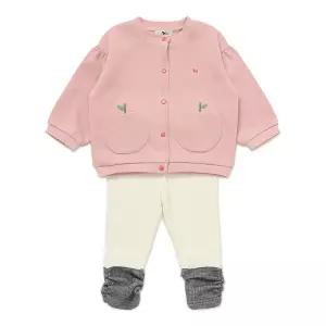 [블루독베이비] 애플 가디건 상하세트 (44AK3-610-03)