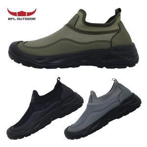 BFL 2903 발편한 남성 슬립온 운동화 가벼운 끈 없는 남자 신발 통풍 메쉬 경량 스니커즈