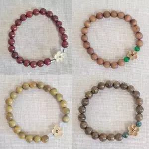 [골드스마일]매화 나무 비즈 팔찌 염주 패션 액세서리 쥬얼리