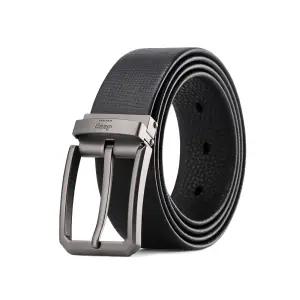 JEEP SPIRIT 남성 소가죽 정장 벨트 BT0435 블랙