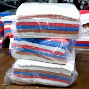 극세사 면 니트 보루 면보루 산업용 흰색 기름걸레 수건 넝마 5kg