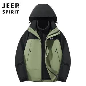 JEEP SPIRIT 가을 겨울 아웃도어 자켓 남녀공용 방수 방풍 등산복