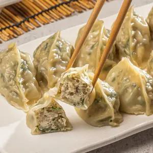 청주맛집 우아한만두 얇은피 수제만두 고기+김치+매운 총 3팩