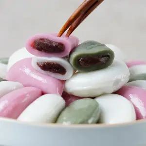 우리쌀로 만든 쫀득한 삼색 바람떡 1kg+1kg (총 2kg)