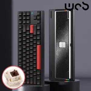 [국내정발] WOB 크러쉬80 리부트 풀알루미늄 무선키보드 블랙 코코아축