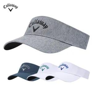 24 리퀴드 메탈 바이저 썬캡 남성 골프모자