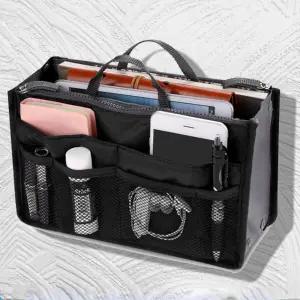 패딩 더블 지퍼 가방 이너백 백인백 정리백 이너백