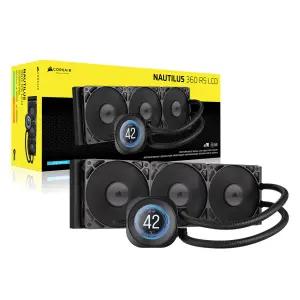 :커세어 CORSAIR NAUTILUS 360 RS LCD 수냉 CPU 쿨러 (블랙)