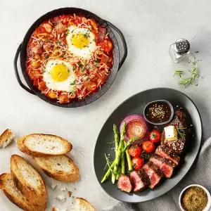 애슐리 블랙킹 스테이크에그인헬 총 4인분 크리스마스 홈파티 밀키트 748888