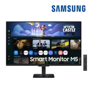 삼성전자 삼성 스마트모니터 M5 M50F LS27FM500 68.6cm(27인치) 블랙 컴퓨터모니터 LS27FM500EKXKR